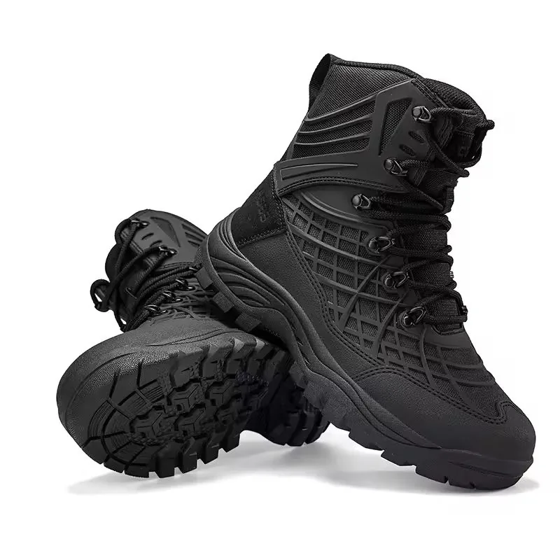 Ultra-Light Combat Training Boots — Black view 5