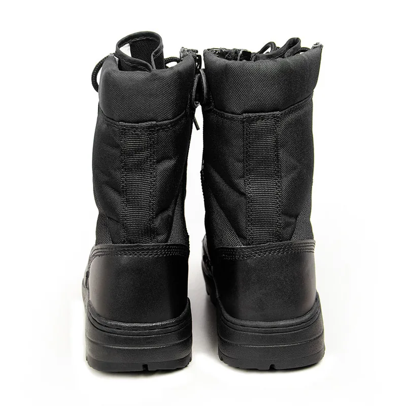 Men Outdoor Tactical Combat Boots — Black view 5