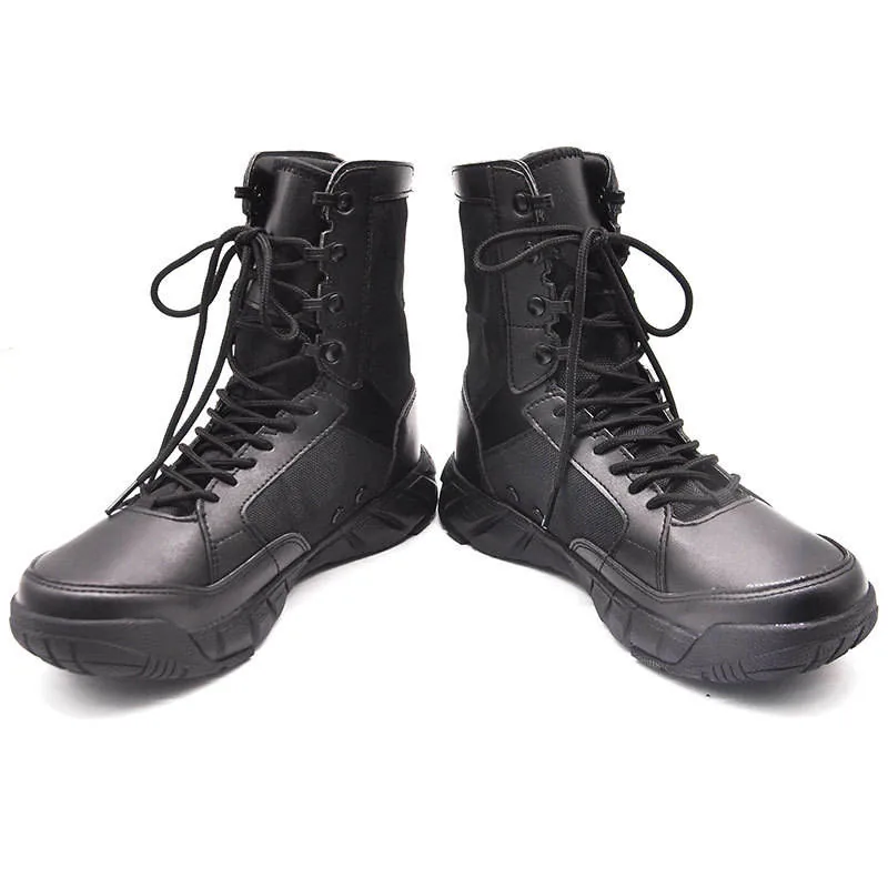 Lightweight Tactical Casual Shoes — Black view 3