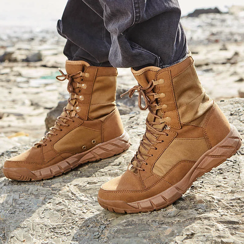 Lightweight Tactical Casual Shoes — Black view 6