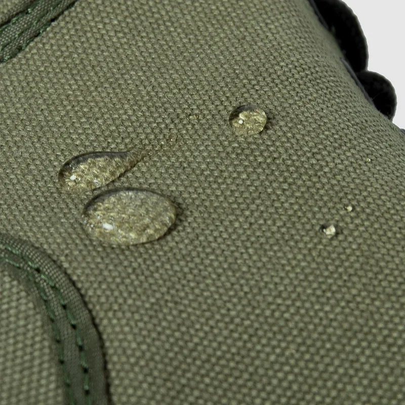 High-Top Canvas Tactical Combat Boots — OD Green view 6