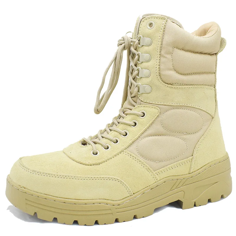 Hot Sale Tactical Woven Combat Boots — Khaki view 3