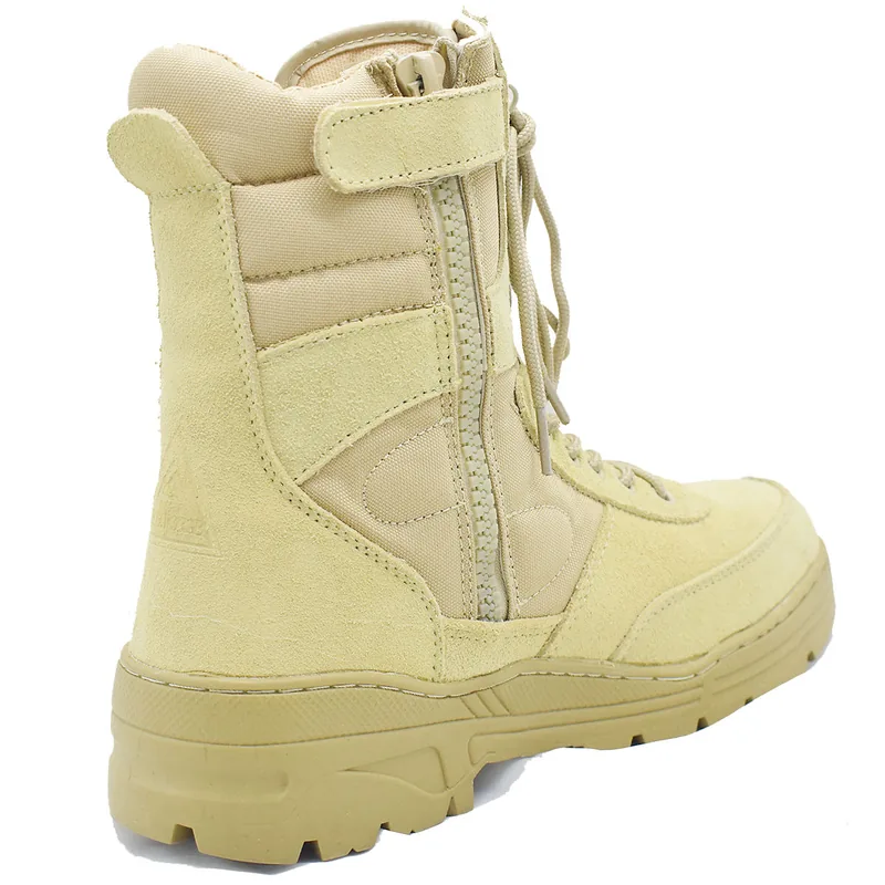 Hot Sale Tactical Woven Combat Boots — Khaki view 4