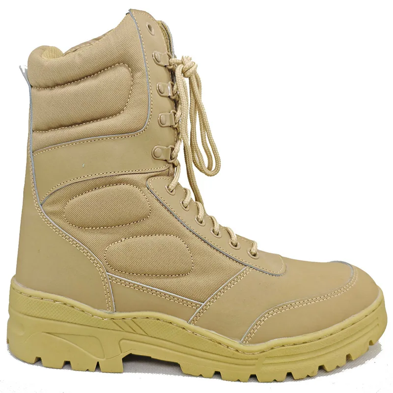 Waterproof Zip Suede Desert Boots — Desert view 3