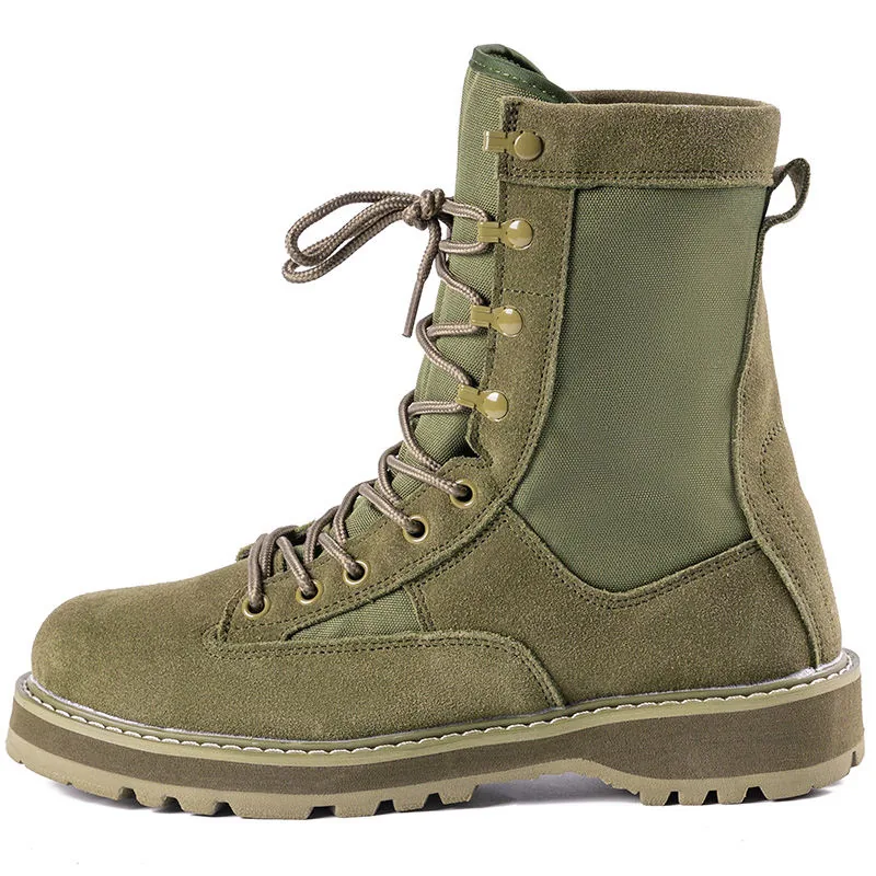 Ankle Non-Slip Combat Boot — Khaki view 4