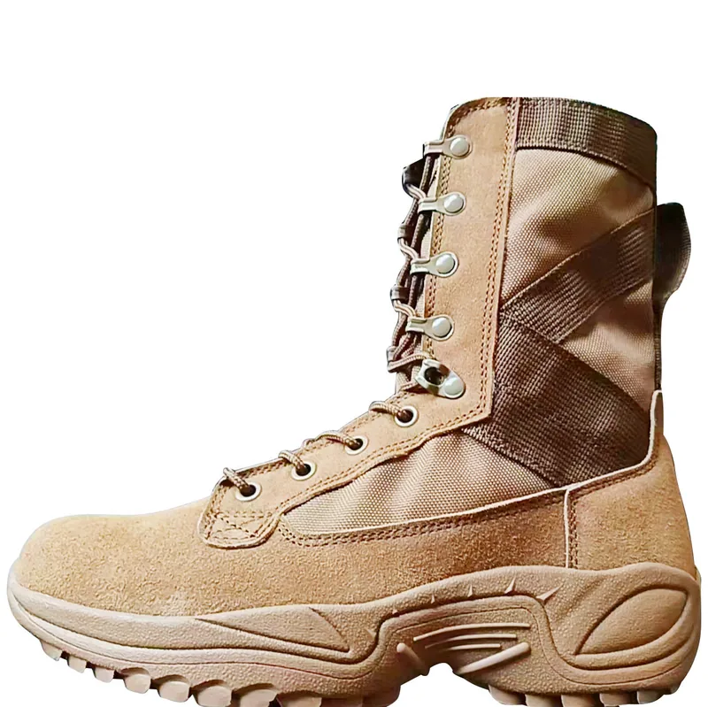 Hot Selling Combat Boot — Khaki — Tactical Footwear