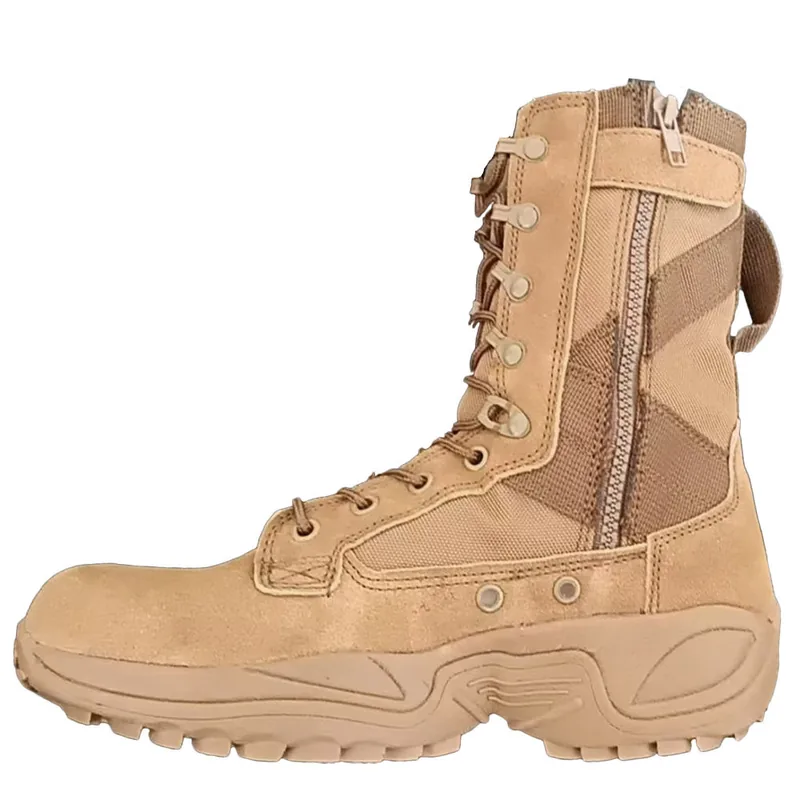 Hot Selling Combat Boot — Khaki view 2