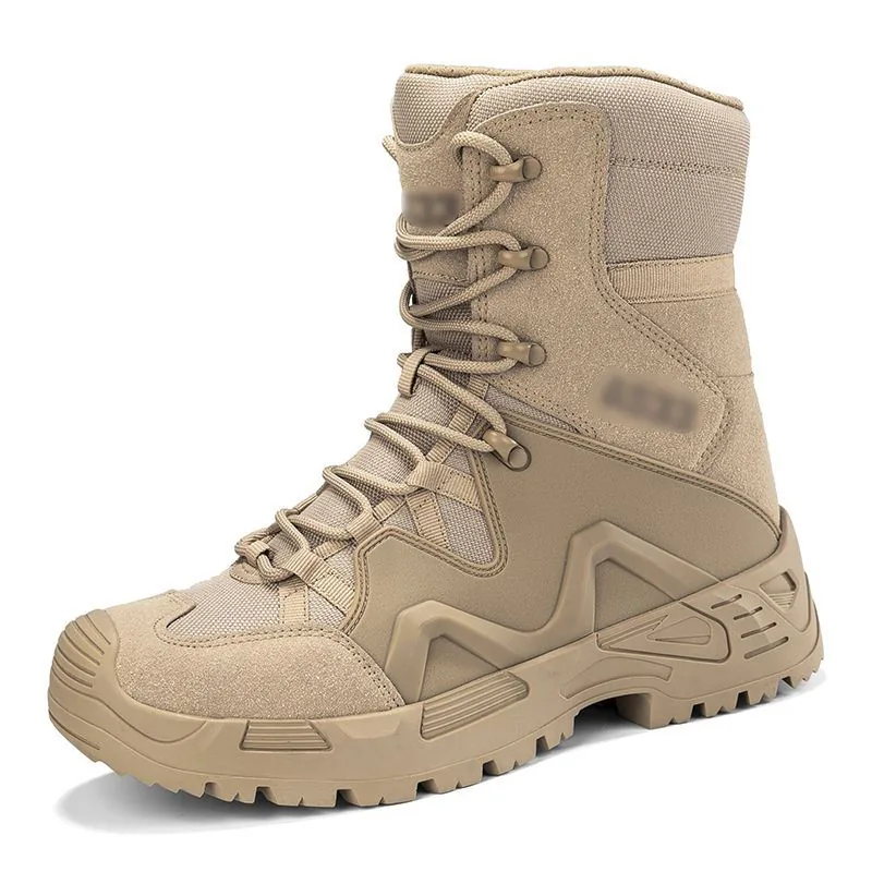 Factory Tactical Desert Boots — Sand view 2