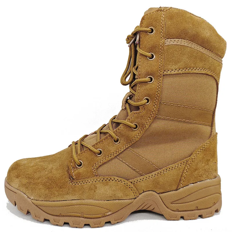 Fashion Outdoor Work Tactical Jungle Boots — Khaki view 2