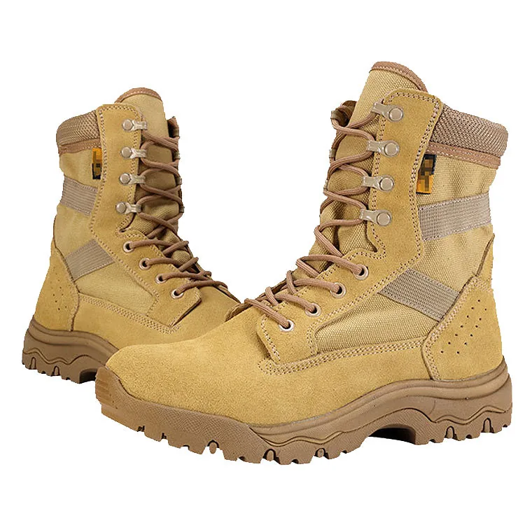8 Inch Coyote Suede Hiking Boots — Coyote view 5
