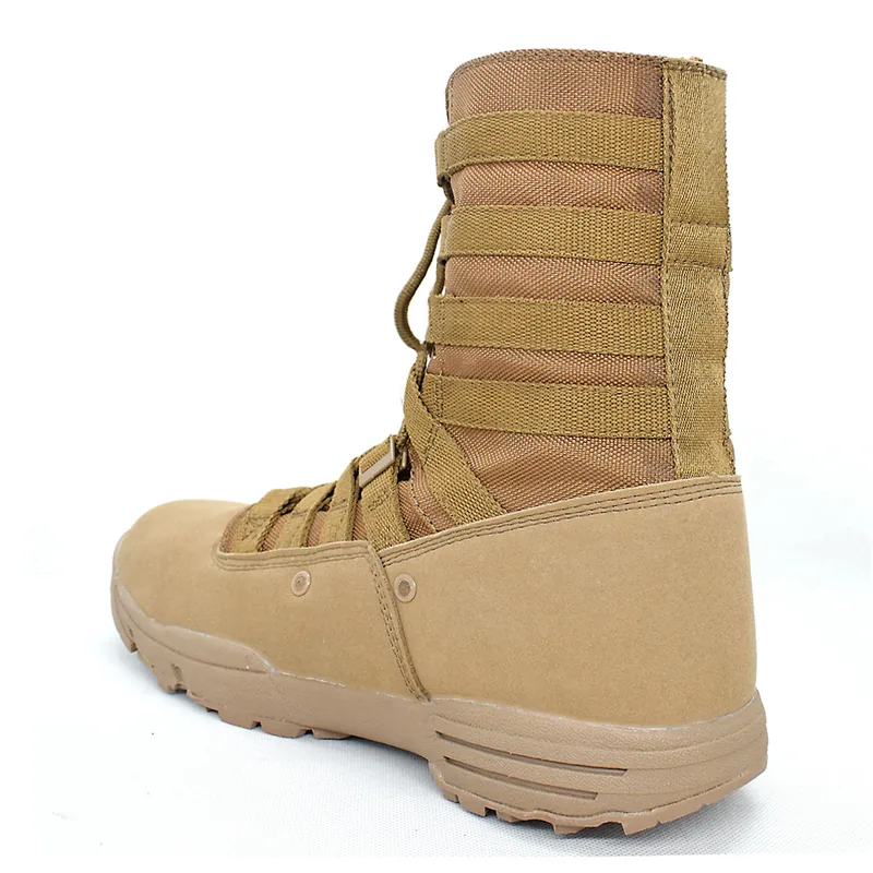 6 Inch Combat Tactical Boots — Black view 2