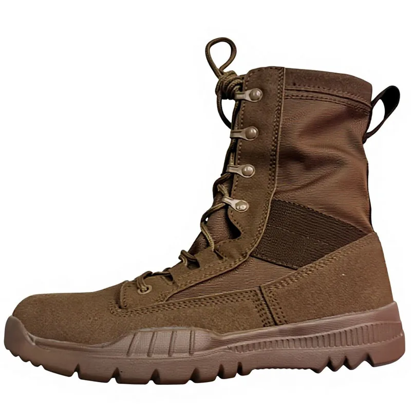 Ankle Tactical Combat Boots — Black — Tactical Footwear