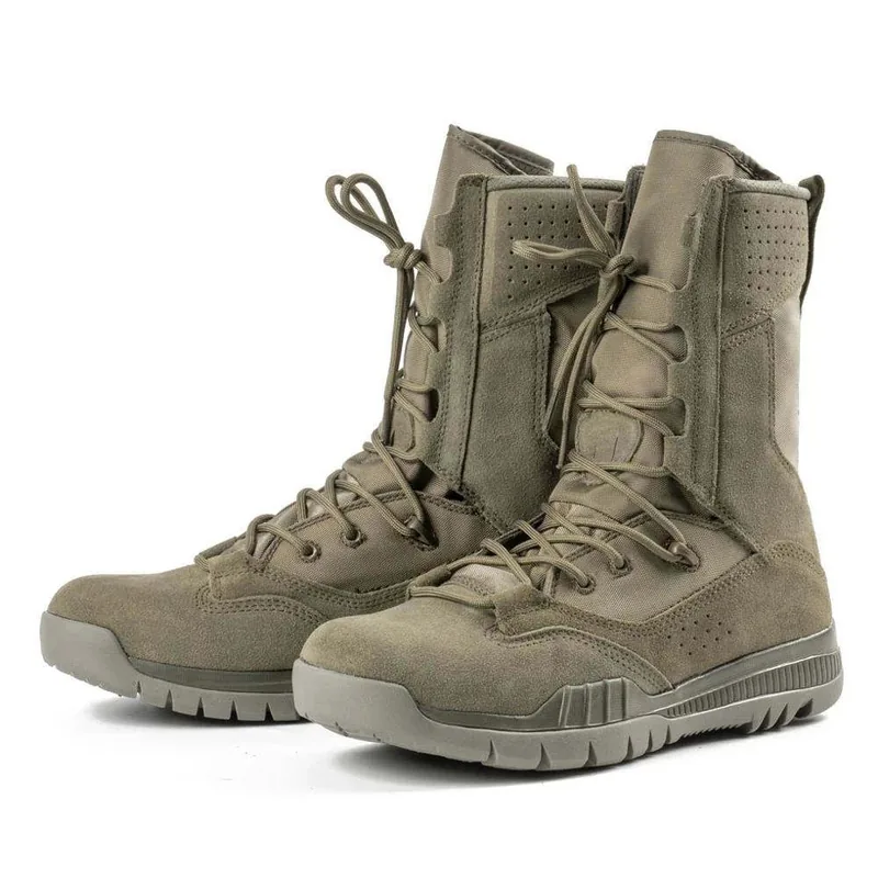 Desert Jungle Oxford Mesh Boots — Brown — Tactical Footwear