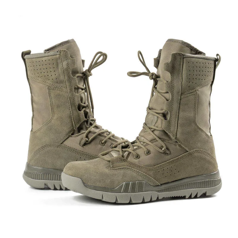 Desert Jungle Oxford Mesh Boots — Brown view 2