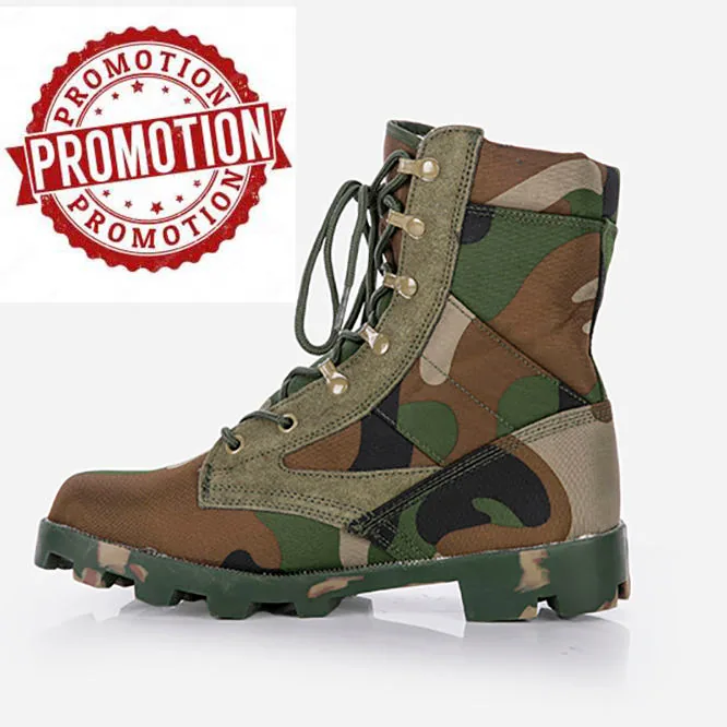 9 Inch Camouflage Jungle Boot — Camo view 3