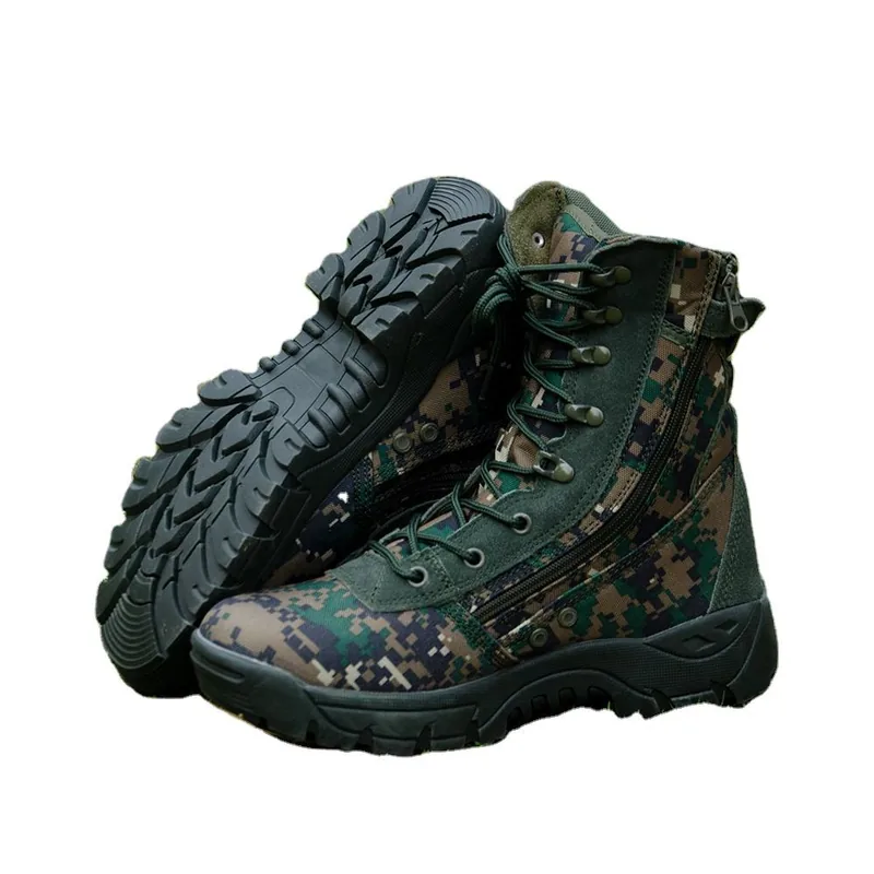 Camouflage Jungle Boots Digital — Woodland — Tactical Footwear
