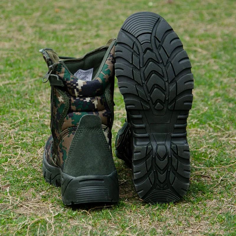 Camouflage Jungle Boots Digital — Woodland view 5