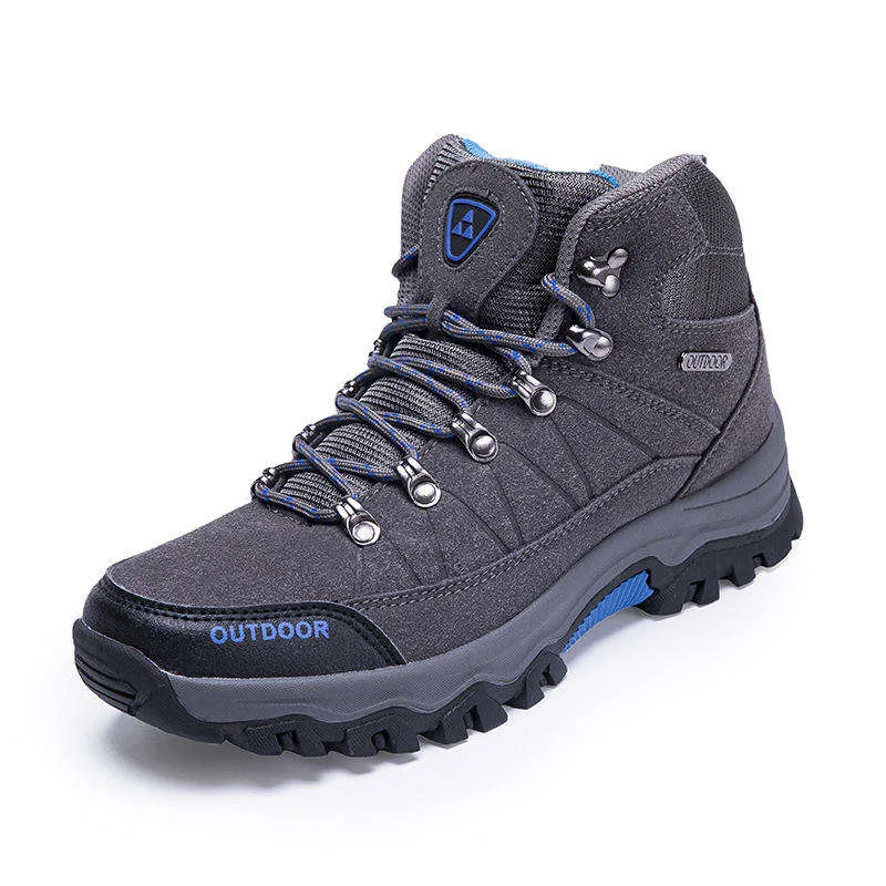 Hot Sale Waterproof Running Hiking Boots — Black view 2