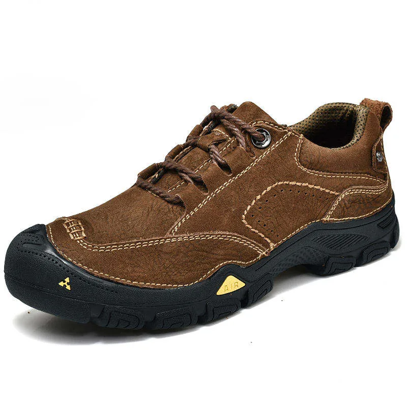 Four Seasons Waterproof Leather Boots — Black — Tactical Footwear