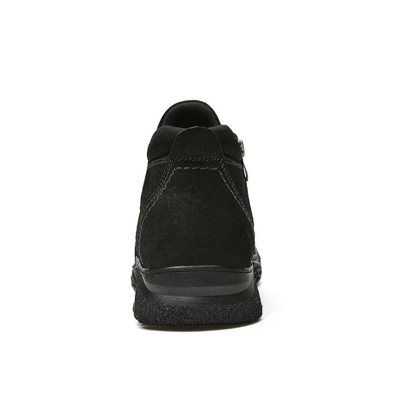 Factory Outlet Waterproof Hiking Shoes — Black view 4
