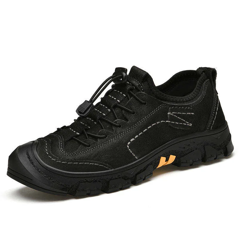 Waterproof Non-Slip Mountaineering Boots — Black — Tactical Footwear