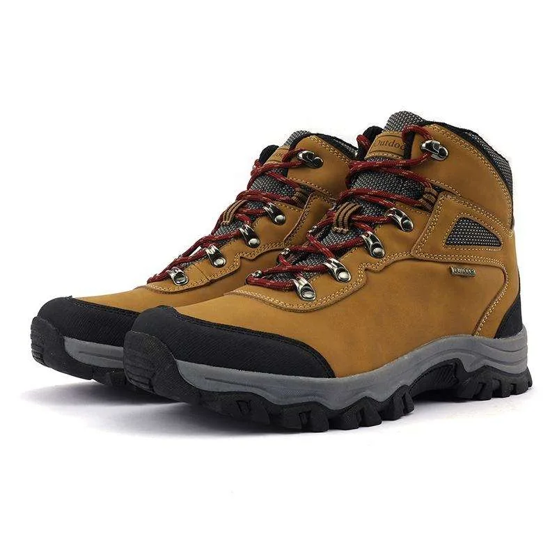 Factory Wholesale Non-Slip Hiking Shoes — Black view 2
