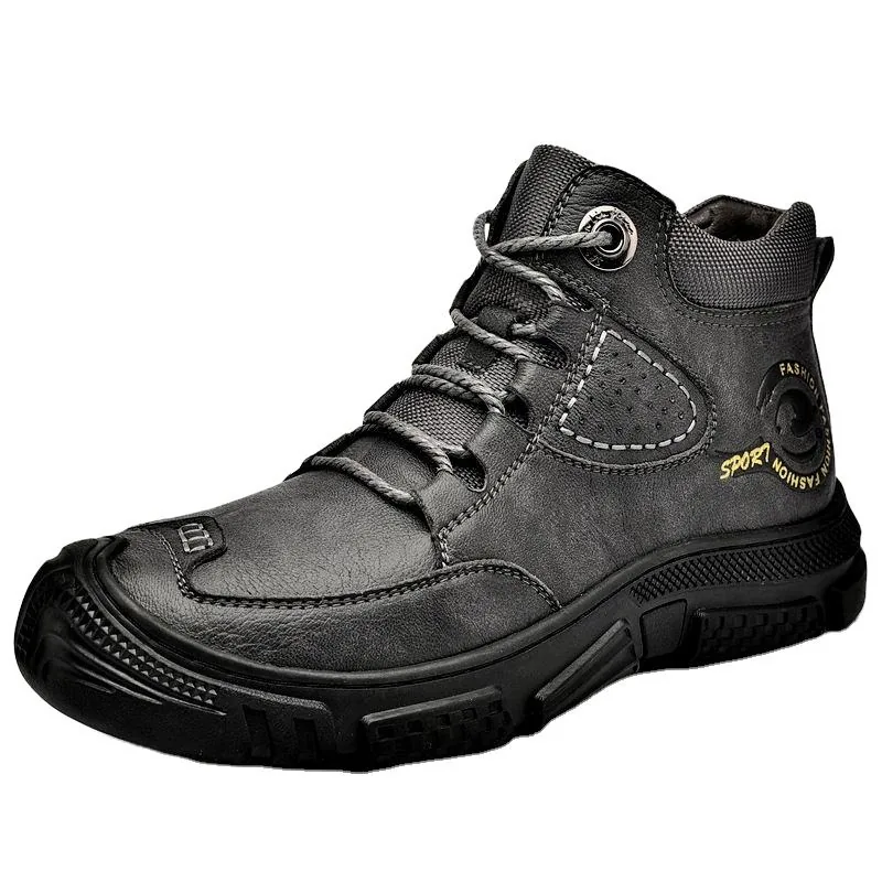Waterproof Hunting Non-Slip Boots — Black — Tactical Footwear