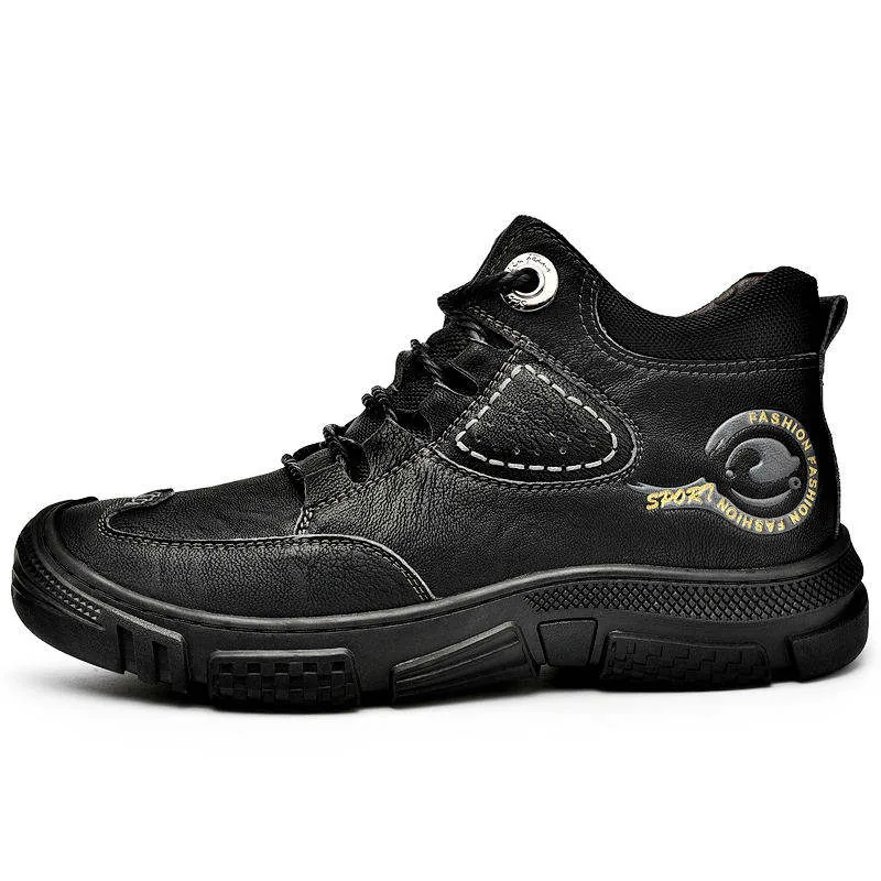 Waterproof Hunting Non-Slip Boots — Black view 3