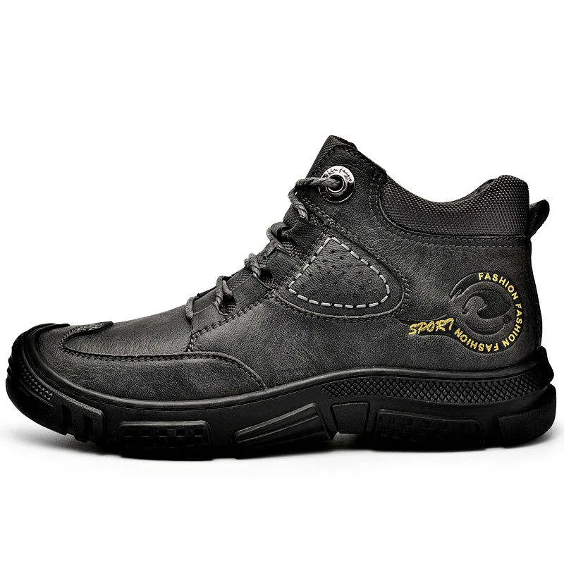 Waterproof Hunting Non-Slip Boots — Black view 4