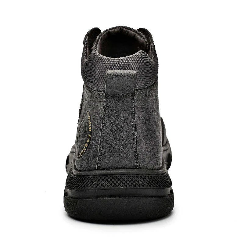Waterproof Hunting Non-Slip Boots — Black view 6
