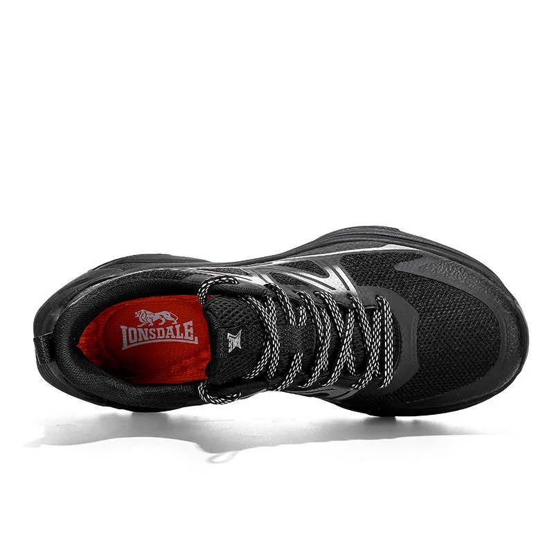 Couples Running Hiking Shoes — Black view 2