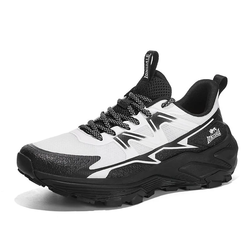 Couples Running Hiking Shoes — Black view 5