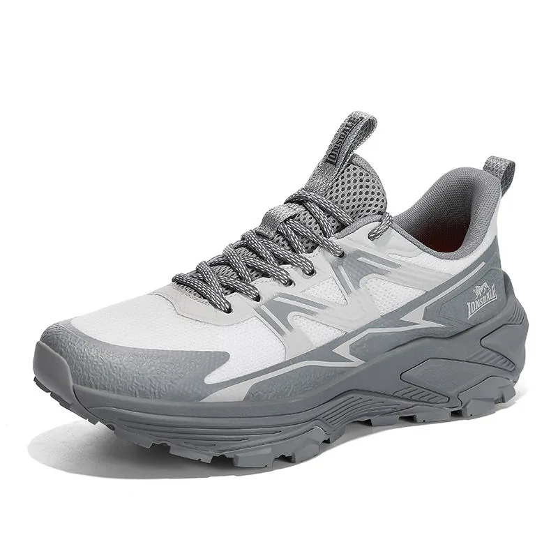 Couples Running Hiking Shoes — Black view 6