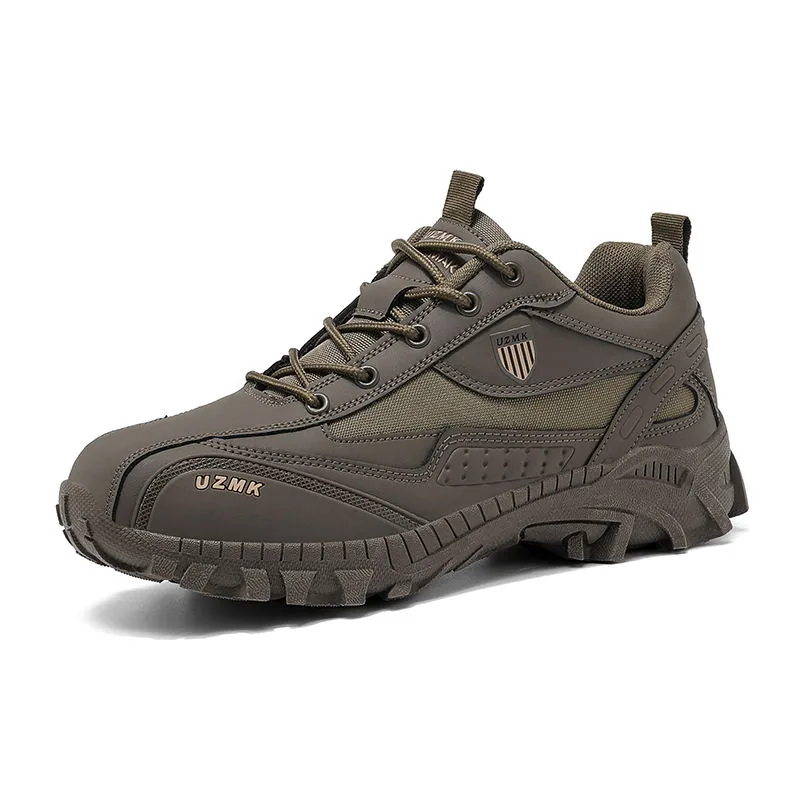 Plus Size Outdoor Training Hiking Boots — Khaki — Tactical Footwear