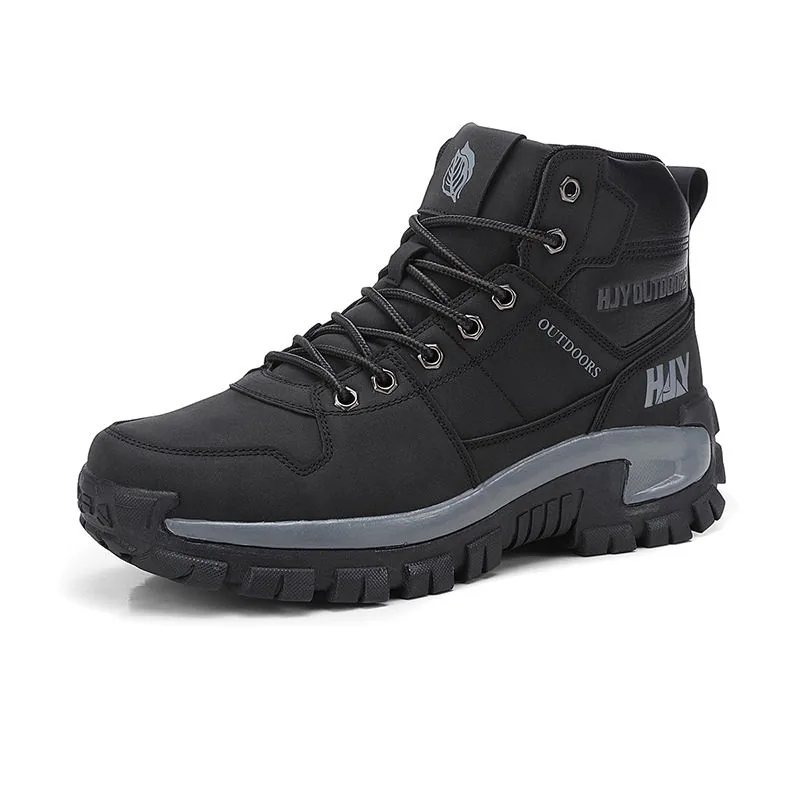 Outdoor Training Mountaineering Boots — Black — Tactical Footwear
