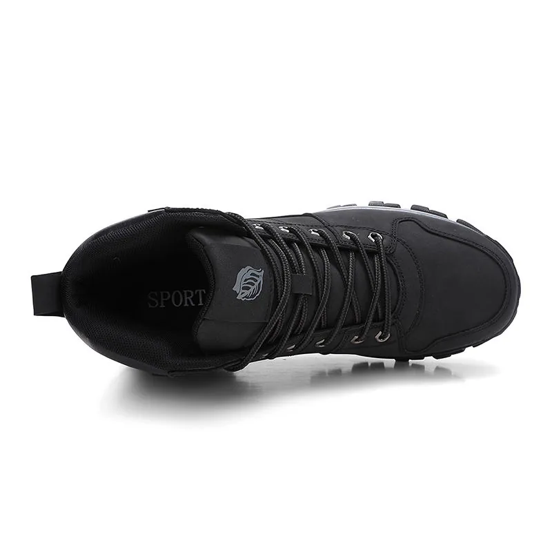 Outdoor Training Mountaineering Boots — Black view 4
