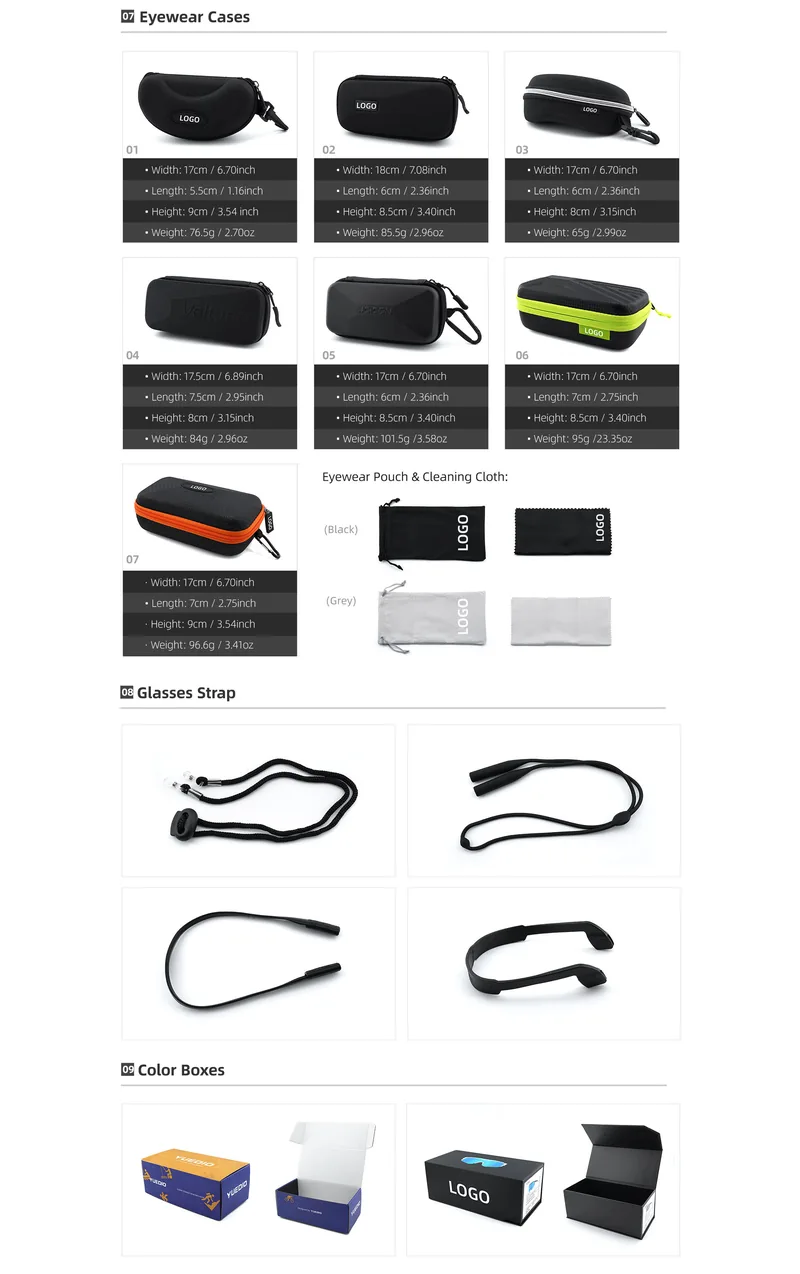 OEM Protective Safety Glasses TR90 — Black view 4