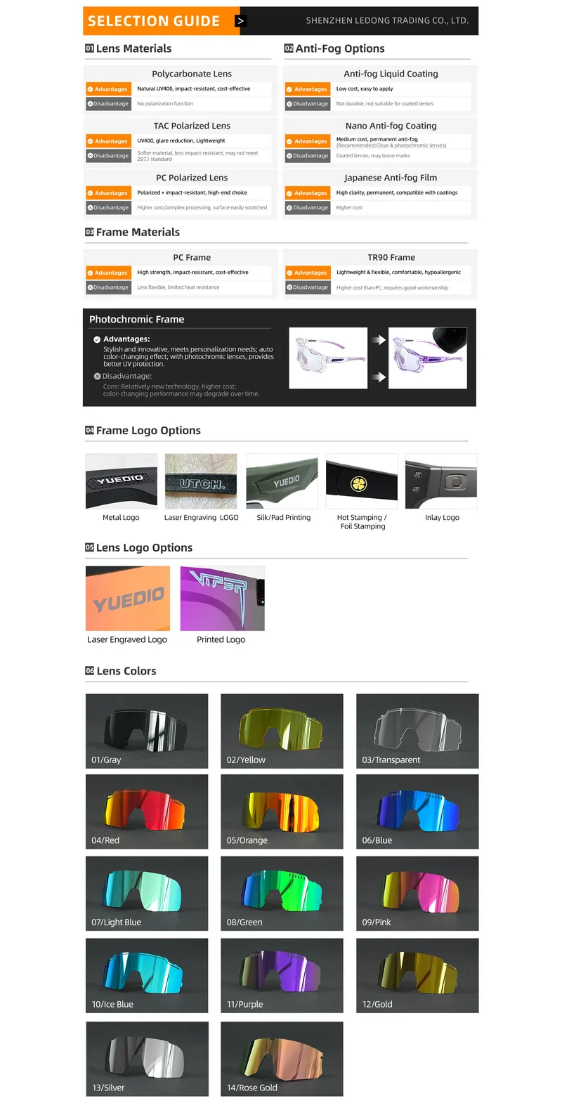 OEM Protective Safety Glasses TR90 — Black view 6