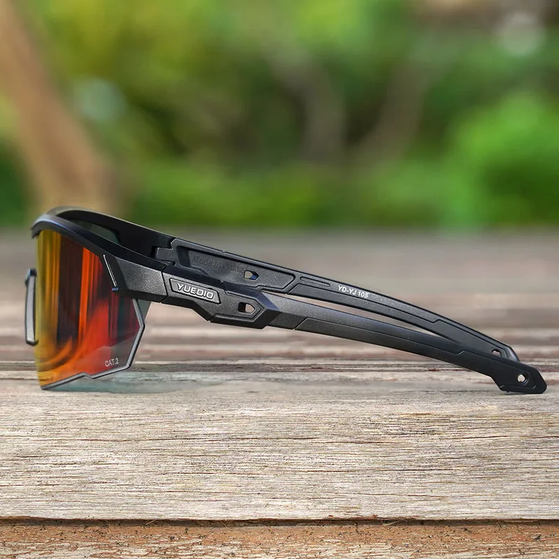 Tactical Sports Safety Sunglasses Set — Black view 3