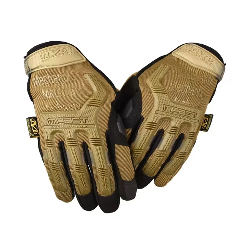 Outdoor Cycling Protective Gloves — Black — Tactical Gloves & Protection