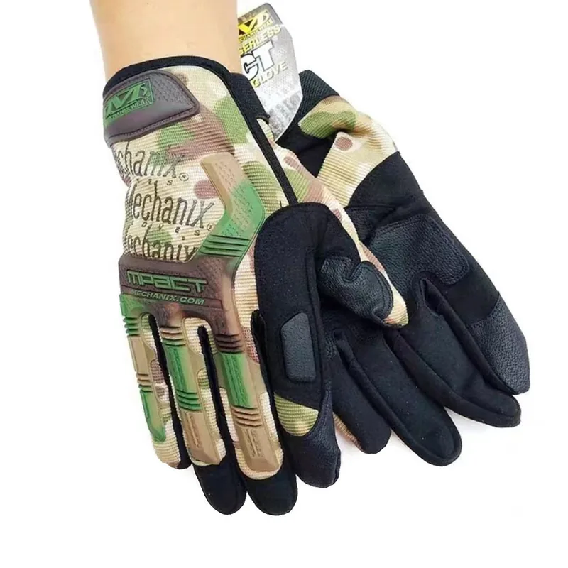Outdoor Cycling Protective Gloves — Black view 6