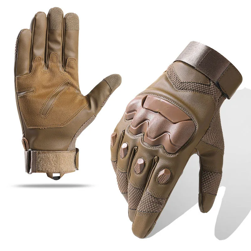 Full-Finger Protection Tactical Gloves — Black — Tactical Gloves & Protection