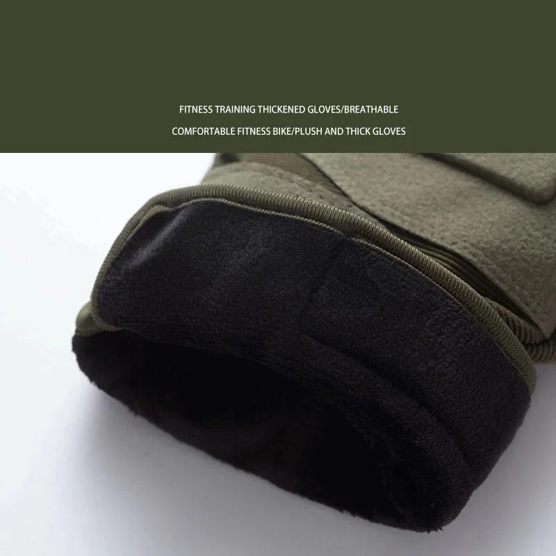 Winter Thermal Touch Screen Gloves — Black view 5