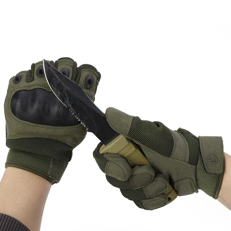 Tactical Training Cycling Gloves — Black view 4