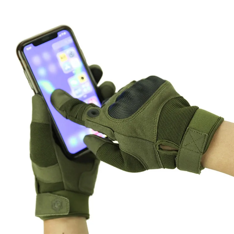 Tactical Training Cycling Gloves — Black view 6