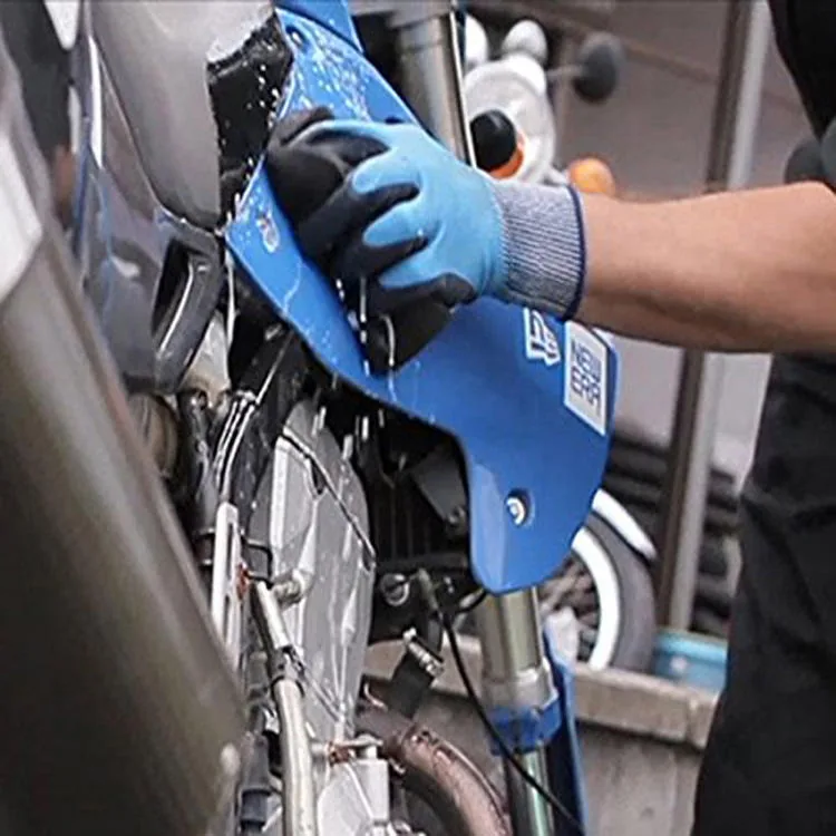 A5 Cut-Resistant Waterproof Gloves — Gray view 6