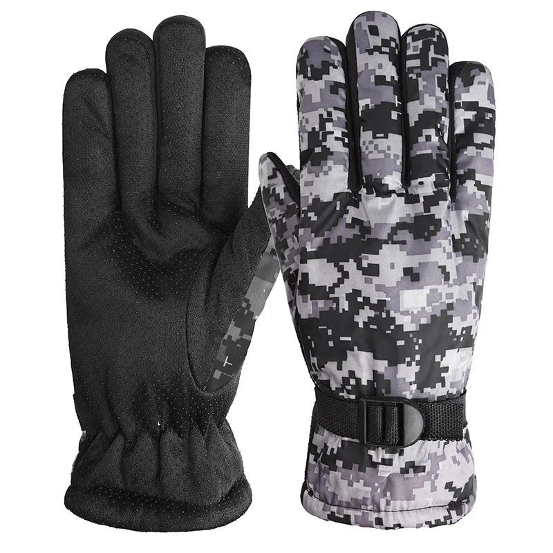 Fleece Winter Camouflage Touchscreen Gloves — Tactical Gloves & Protection