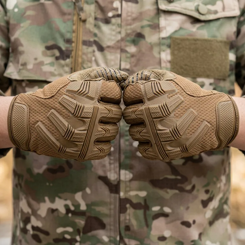 Shock Resistant Tactical Mittens view 4