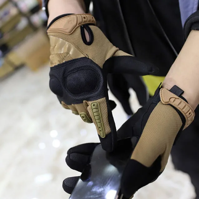 Wholesale Rappelling Gloves Durable — Black — Tactical Gloves & Protection