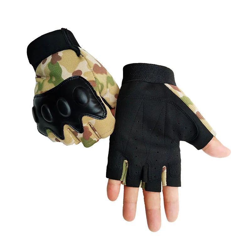Lightweight Fast Rope Puncture Proof Gloves — Black view 2